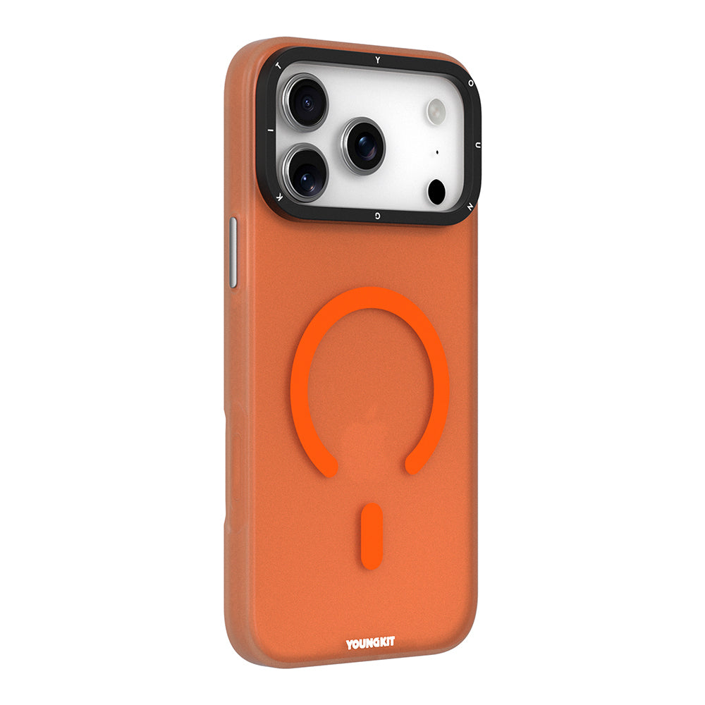 Youngkit Hidden Sand Serisi iPhone 17 Pro Max M-safe Şarj Özellikli Telefon Kılıfı Youngkit Hidden Sand Serisi iPhone 17 Pro Max M-safe Şarj Özellikli Telefon Kılıfı